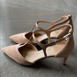 Franco Sarto Women's Chic Brown Heels